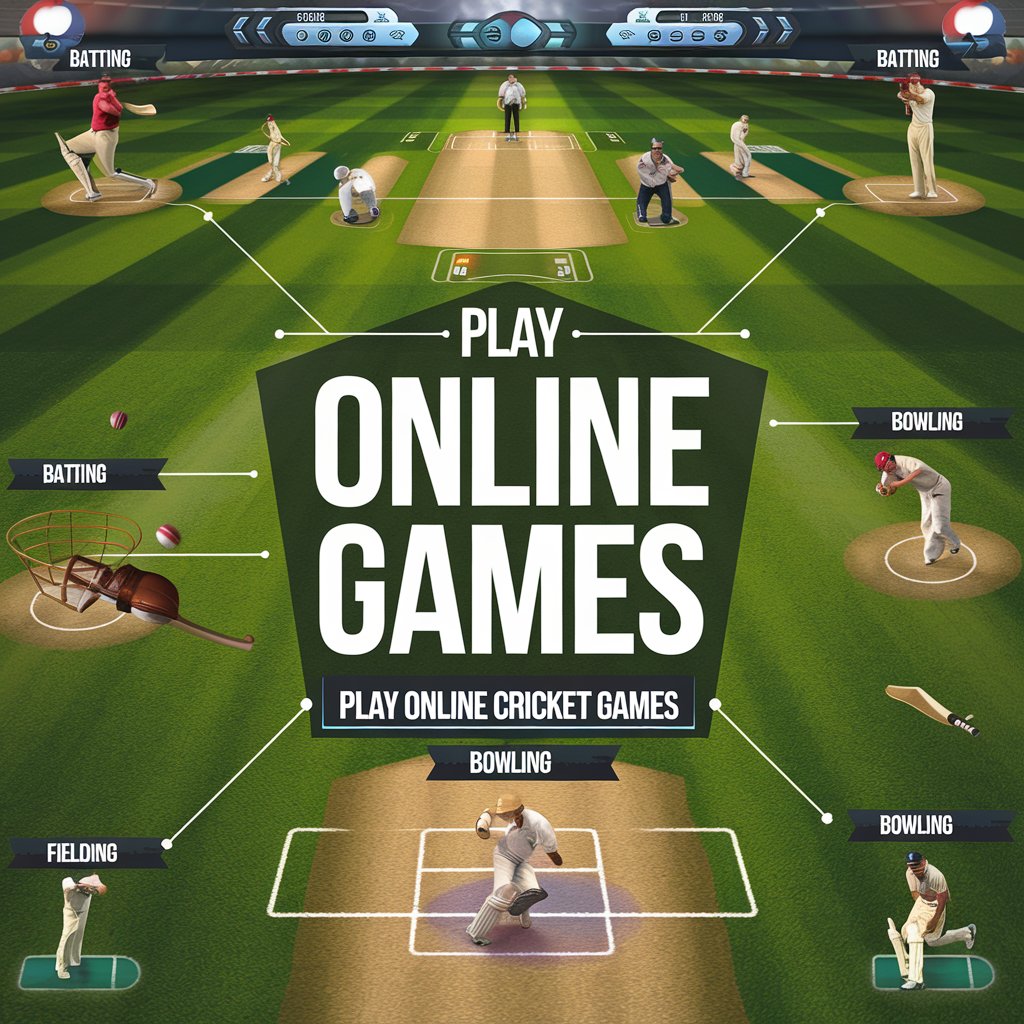 PLAY ONLINE CRICKET GAMES