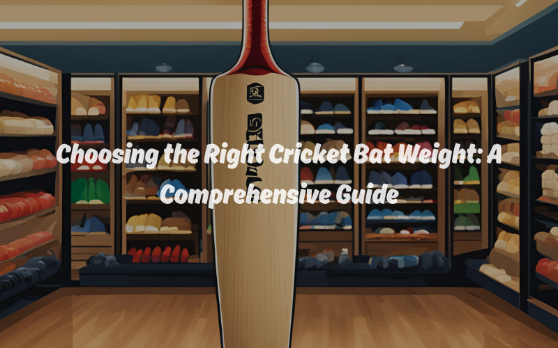 CRICKET BAT WEIGHT