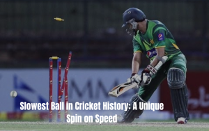 SLOWEST BALL IN CRICKET HISTORY